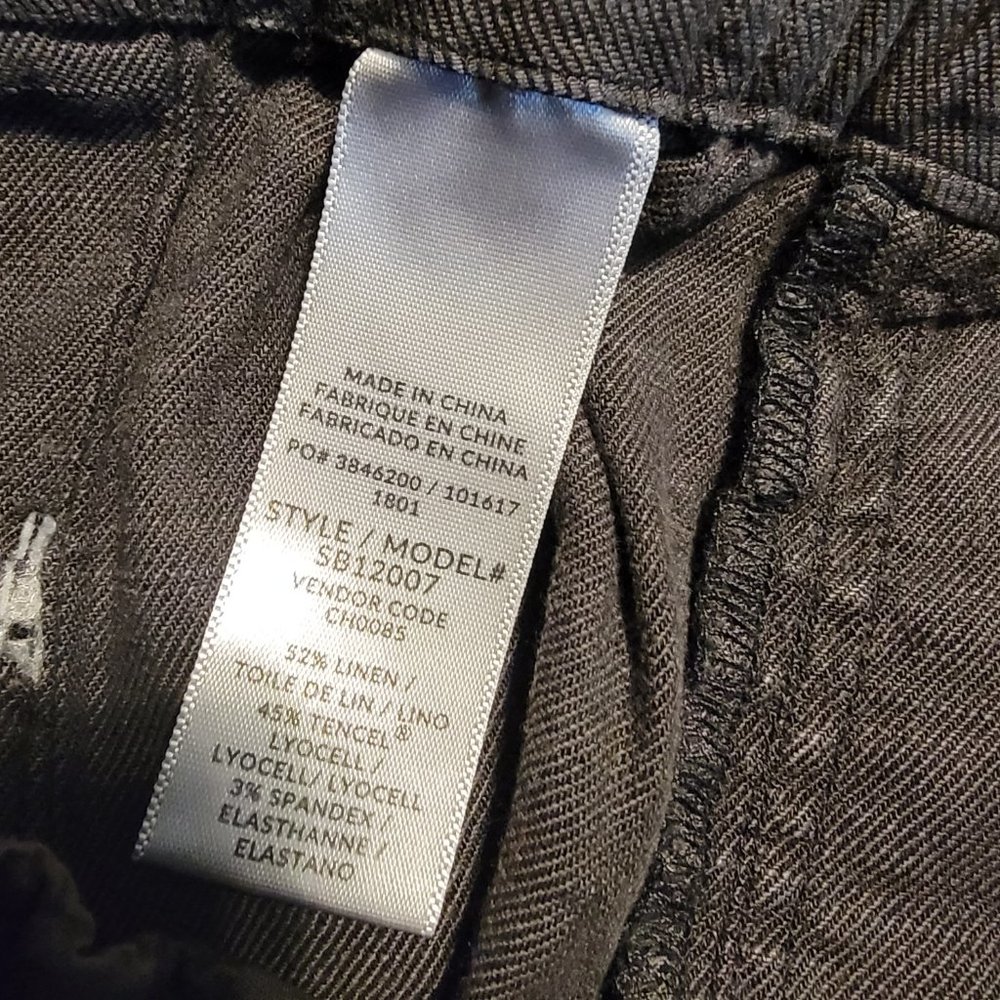 Splendid Grey Linen Shorts - Picture 6 of 6